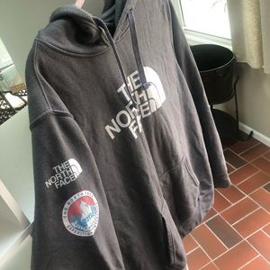 Oversized North Face Hoodie